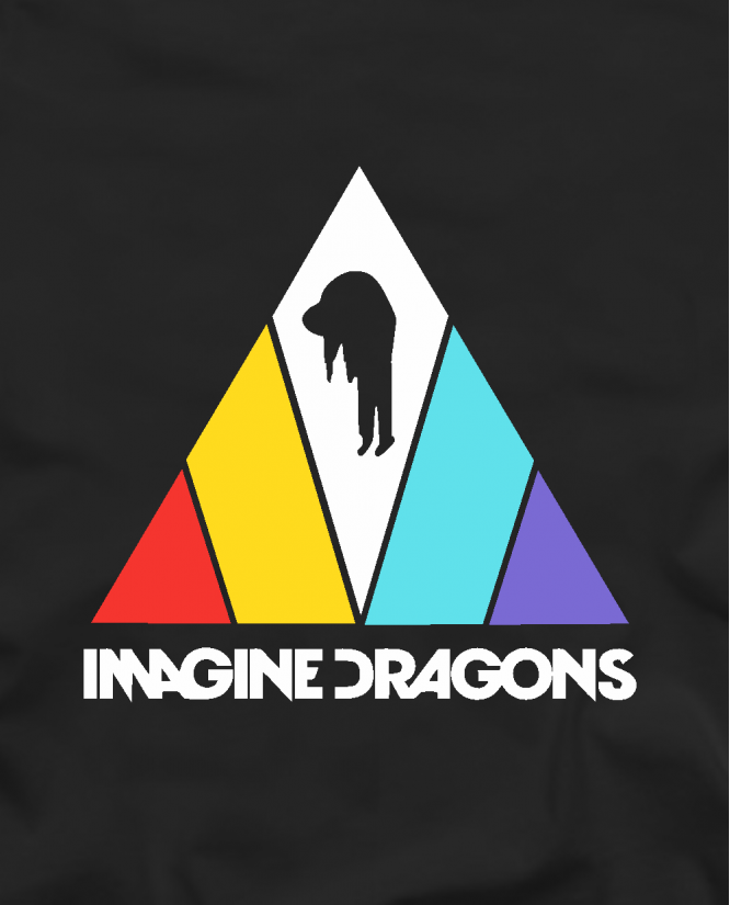 Marškinėliai Imagine Dragons logo